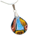 Small Mosaic Pendant - Bath Aqua Jewellery